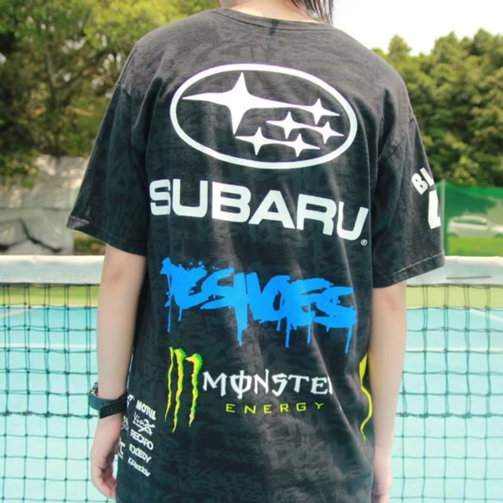 NWOT Subaru Rally Team x Ken Block x DC x Monster Shirt - Size Large - Picture 9 of 10